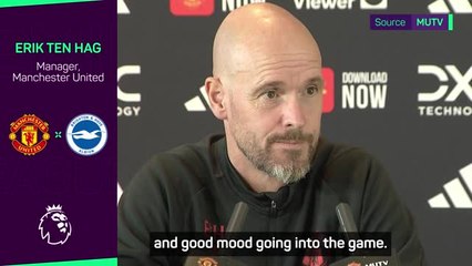 Ten Hag adamant the mood is 'good' at United