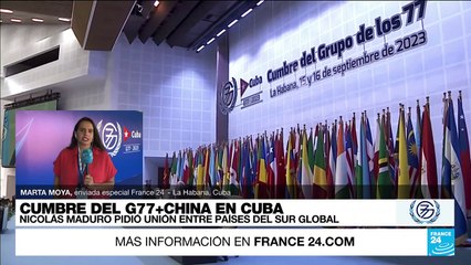 Informe desde La Habana: lo destacado de los primeros discursos de la Cumbre del G77+China