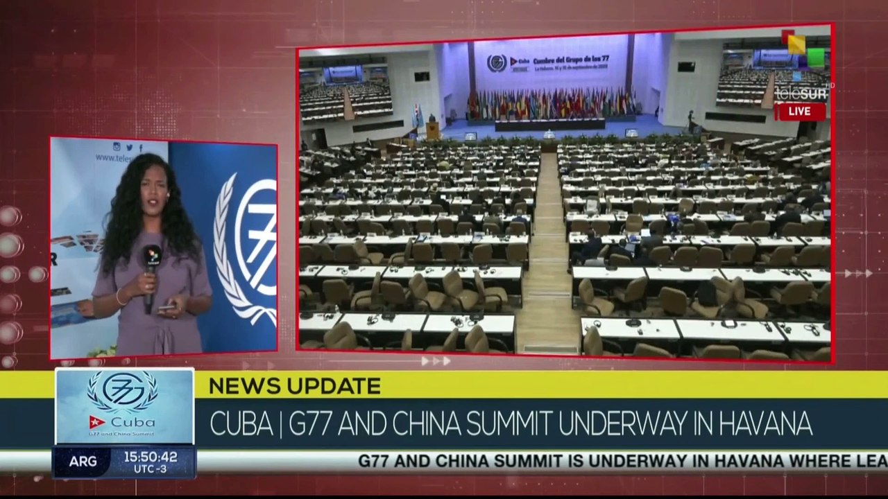 Intense agenda of the G77 and China Summit continues