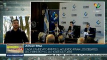 Cámara Nacional Electoral de Argentina realiza preparativos para debates presidenciales