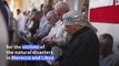 Syrians in Idlib pray for victims of deadly Morocco quake, Libya floods