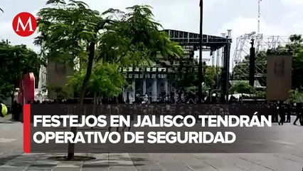 Inicia operativo de seguridad por Grito de Independencia en Jalisco
