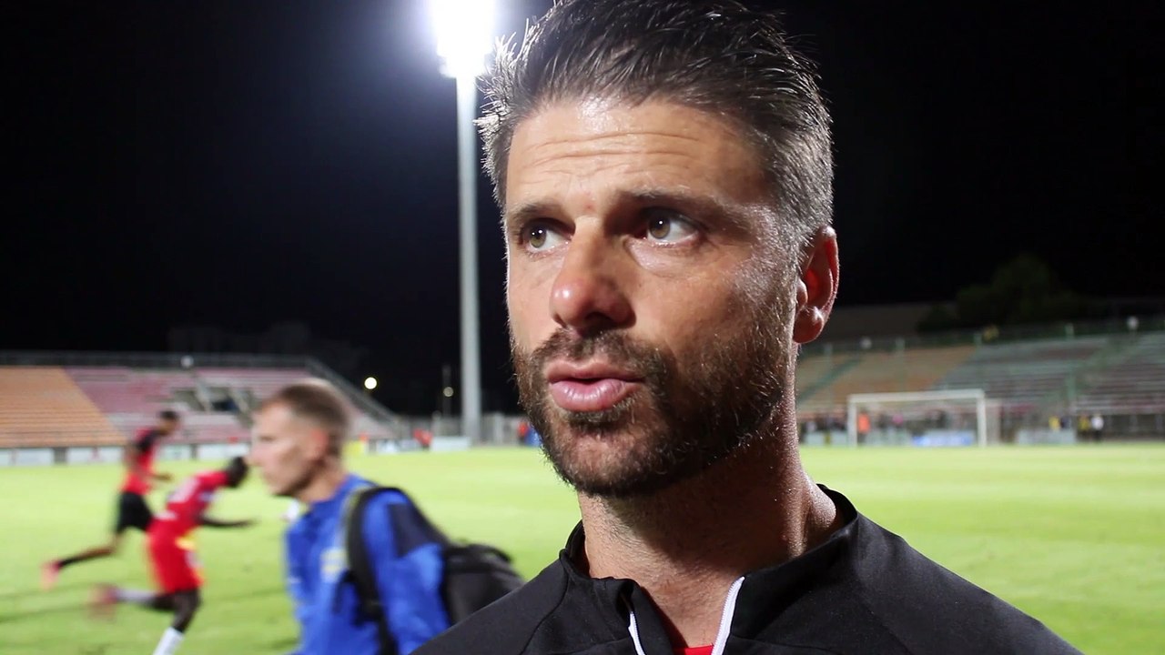 La réaction de Gregory Poirier après la défaite de Martigues face à Sochaux