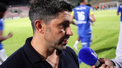 ﻿Retrouvez la réaction de Oswald Tanchot entraîneur du FC Sochaux.