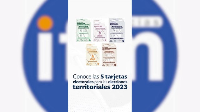 Conozca las cinco tarjetas electorales para el 29 de octubre