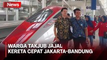Jajal Kereta Cepat Jakarta-Bandung, Warga Mengaku Takjub