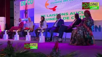 2 ème journée du forum de l'inclusion sur le thème ( ne laissons aucun guinéen  de côté)