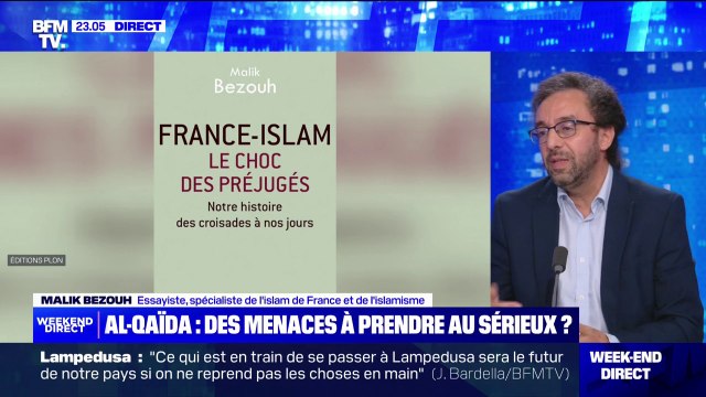 Menaces d'Al-Qaïda contre la France: La possibilité que ce groupe rebondisse sur le sujet [de l'abaya] paraît assez élevée , pour Malik Bezouh (spécialiste de l'islam de France et de l'islamisme)