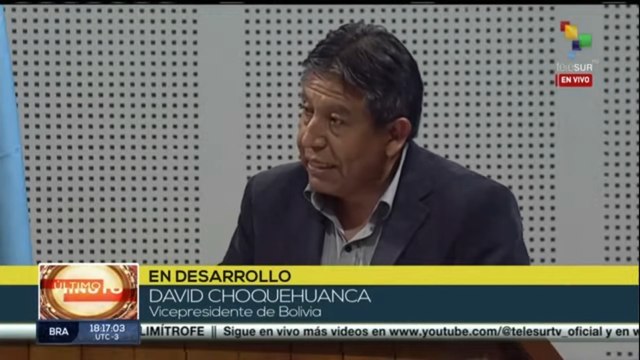 David Choquehuanca: Hay que construir un nuevo horizonte de vida para la humanidad