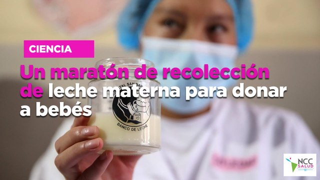 Un maratón de recolección de leche materna para donar a bebés