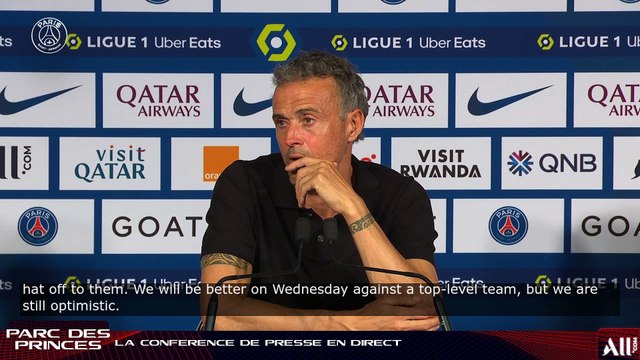 Paris Saint-Germain - OGC Nice : Luis Enrique post match press conference (885)