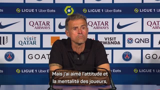 5e j. - Malgré la défaite, Luis Enrique “plus heureux aujourd’hui qu’à Lyon”