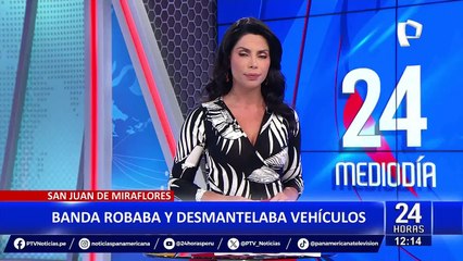 SJM: utilizaban fachada de casas para desmantelar autos de alta gama