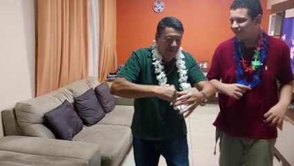 Luís Henrique e Avô Valdivino Dançando Galera do Anterior