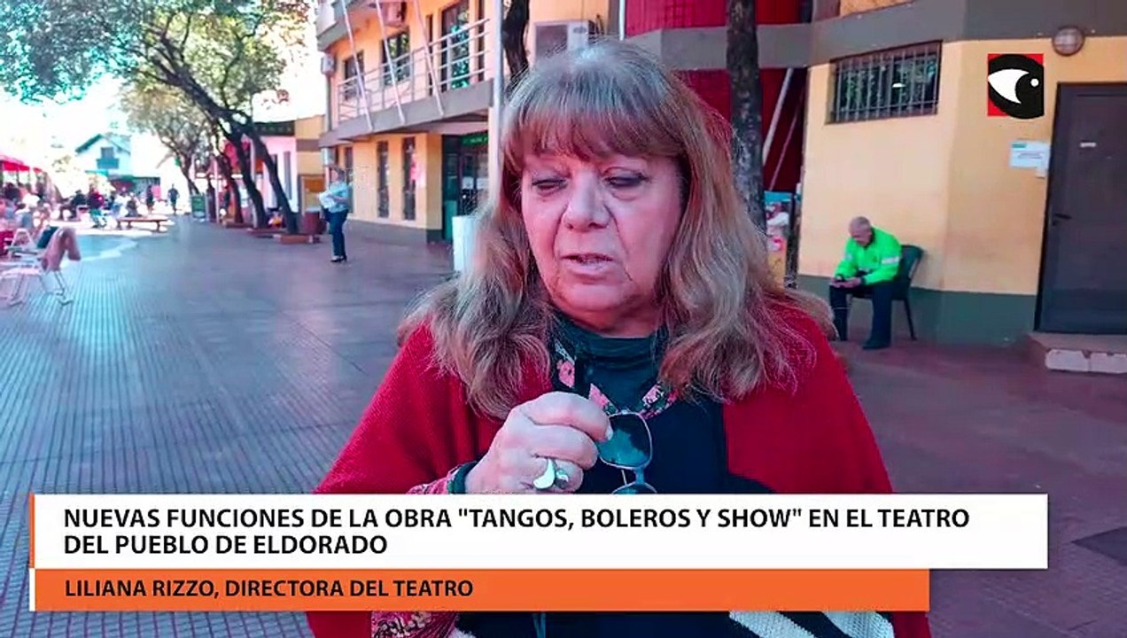 Nuevas funciones de la obra Tangos, boleros y show en el Teatro del Pueblo de Eldorado