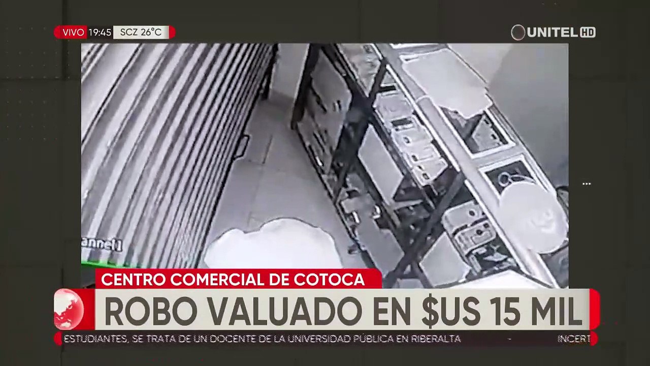 Denuncian el robo de 45 celulares valuados en $us 15 mil de una tienda en Cotoca 