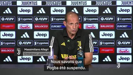 Juventus - Allegri est dans l’attente pour Pogba