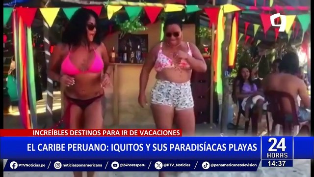 Iquitos: el “Caribe peruano” encanta a sus visitantes por sus playas paradisiacas
