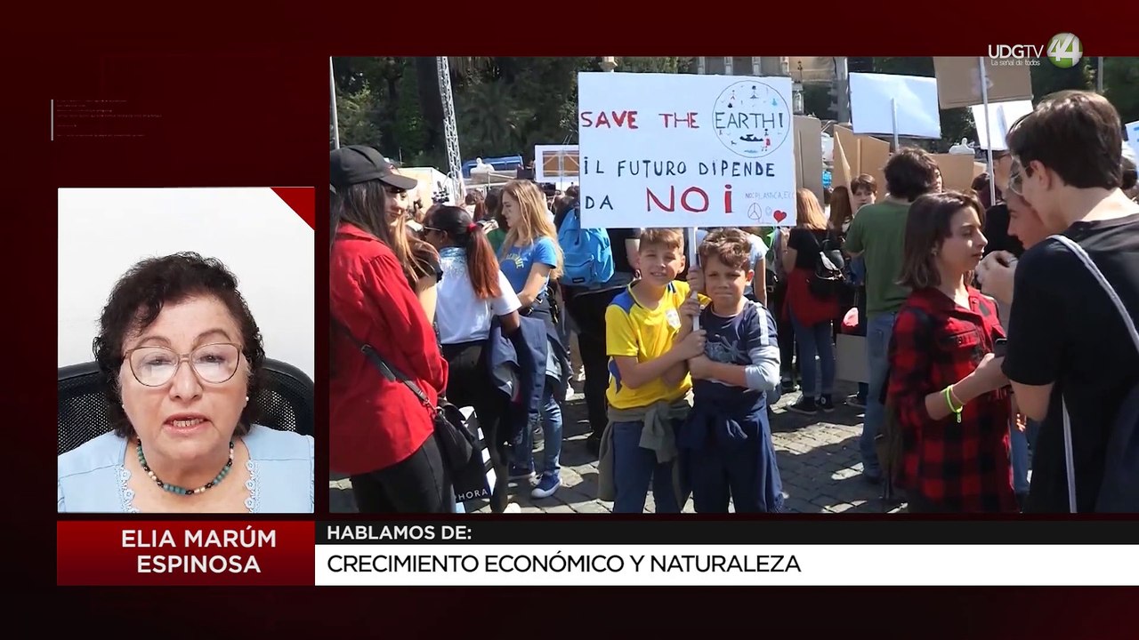 Crecimiento económico y naturaleza: Elia Marúm Espinosa