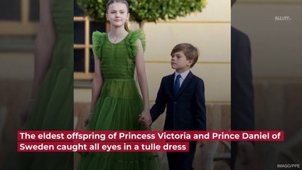 Like A Hollywood Star! Princess Estelle Steals The Show From Everyone