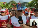 Militantes del PSUV en el estado Trujillo se movilizaron en respaldo al Presidente Nicolás Maduro