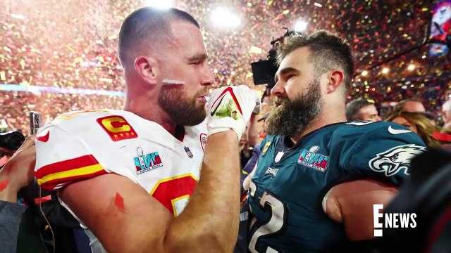 Jason Kelce Addresses Taylor Swift and Travis Kelce Dating Rumors _ E! News