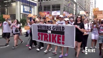 Tearful Drew Barrymore Apologizes for Talk Show Return Amid Strike _ E! News