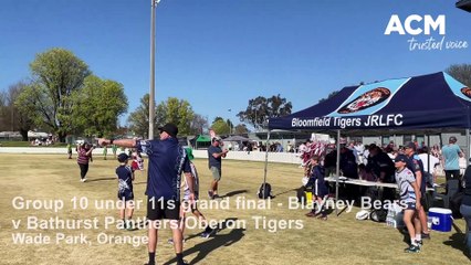 Under 11s and under 12s do battle in grand finals
