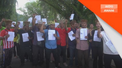 Penduduk Orang Asli buat laporan polis dakwa tanah diceroboh