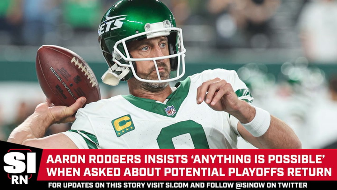 Jets’ Aaron Rodgers Hints at Possible Comeback Stating ‘Anything Is Possible’