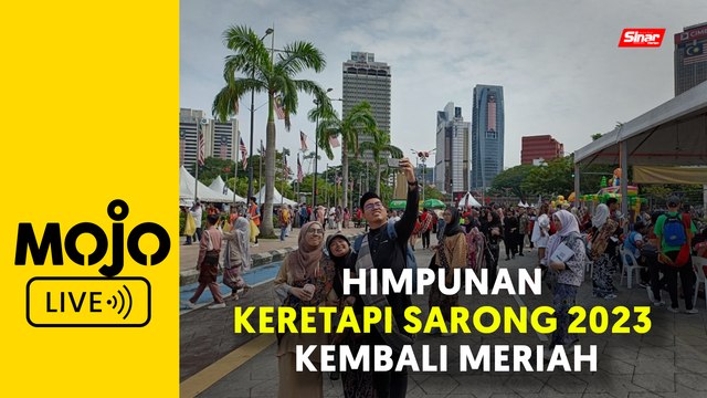 Suasana terkini Himpunan Keretapi Sarong kembali meriahkan Hari Malaysia