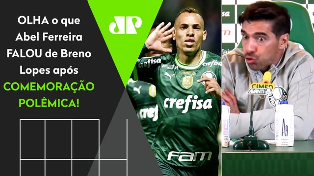 FOI SINCERO! O Breno Lopes é... OLHA o que Abel FALOU após COMEMORAÇÃO POLÊMICA no Palmeiras!