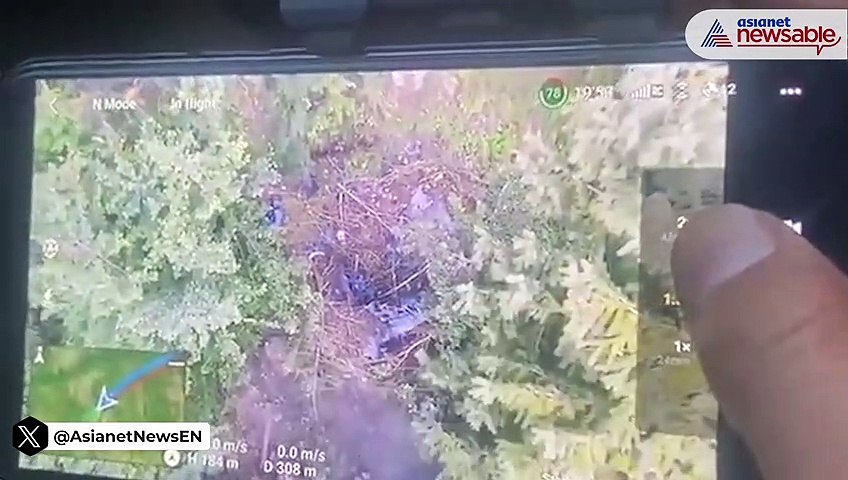 Drone footage reveals precision strikes on terrorists' hideout in Anantnag encounter | WATCH