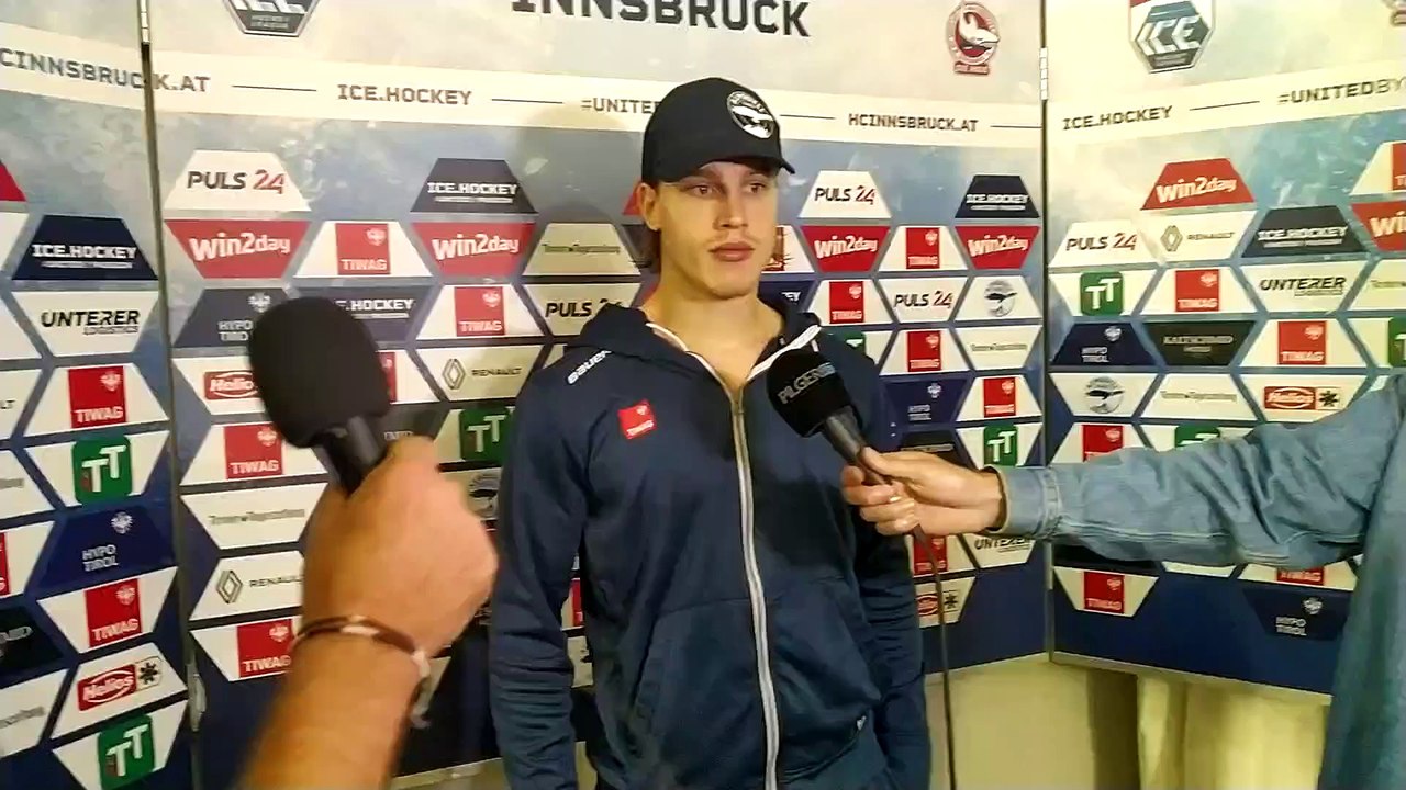 Senna Peeters (HCI) nach dem Auftaktsieg gegen Bozen