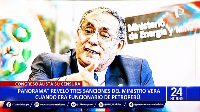 Óscar Vera: Fuerza Popular votará en bloque por la censura del ministro de Energía
