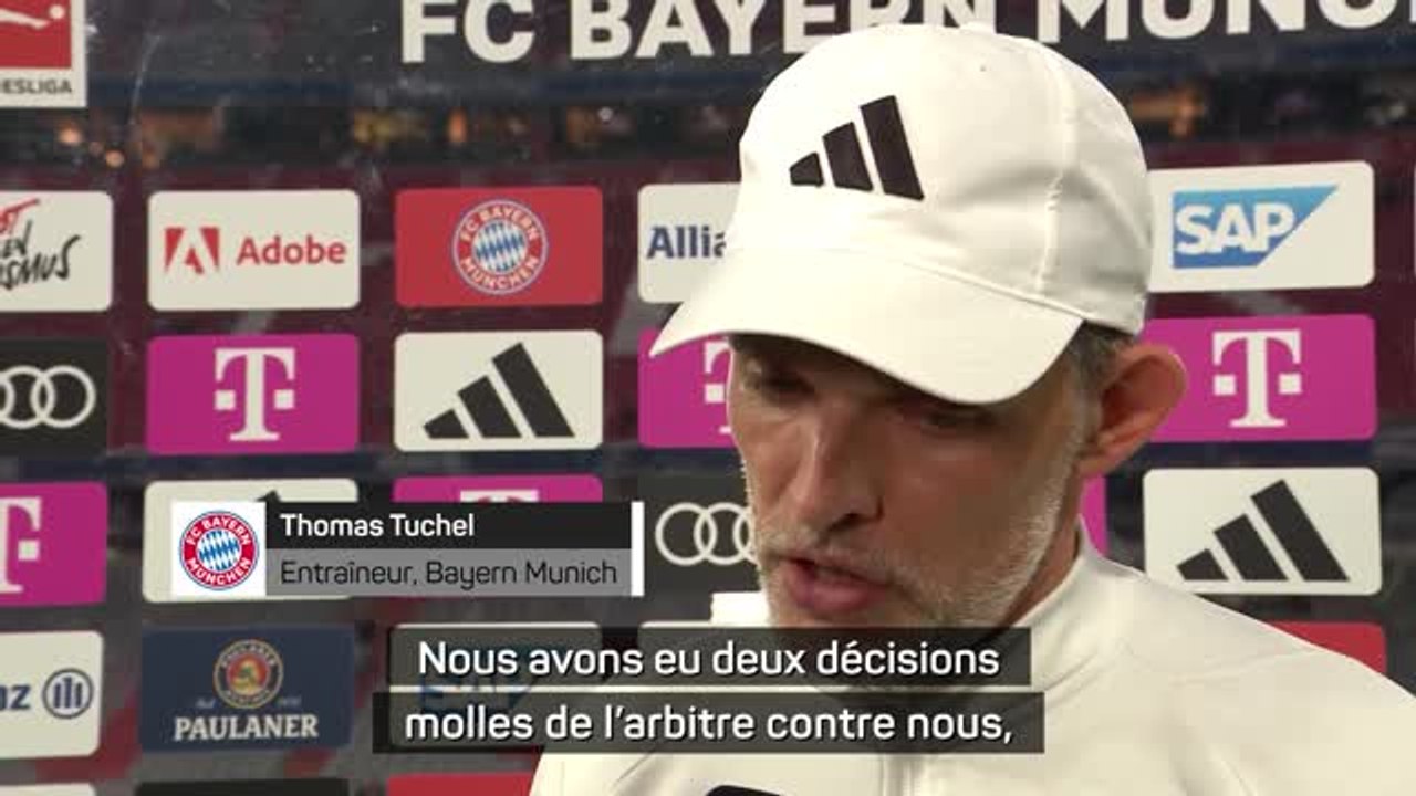 4e j. - Tuchel ne digère pas les "décisions très molles" de l'arbitre