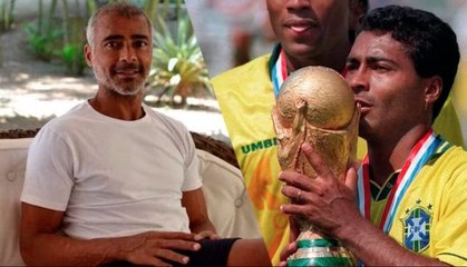Romario sigue jugando como crack en el fut callejero a sus 57 años. ¡Enorme!