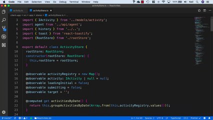 Adding Client side attendances (Legacy) - Adding the IsGoing and IsHost properties to the Activity interface