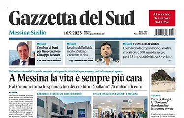 Rassegna stampa edizione Messina 16-09-23