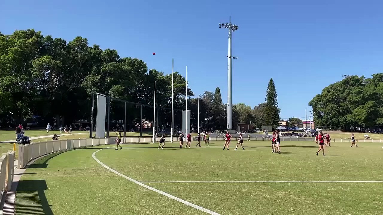 WATCH: Sarah Halvorsen kicks Newcastle City ahe...