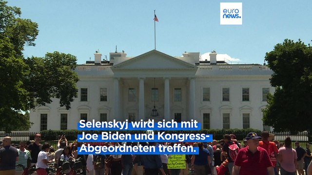 Selenskyj hofft auf weitere US-Hilfe und plant Besuch in Washington