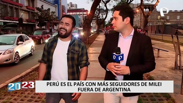 Javier Milei: Perú es el país con más seguidores de aspirante presidencial argentino