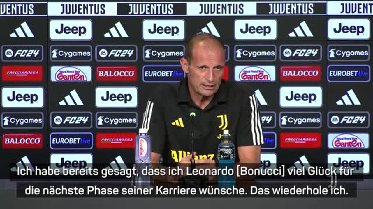 Allegri: "seifenopern laufen auf canale 5"