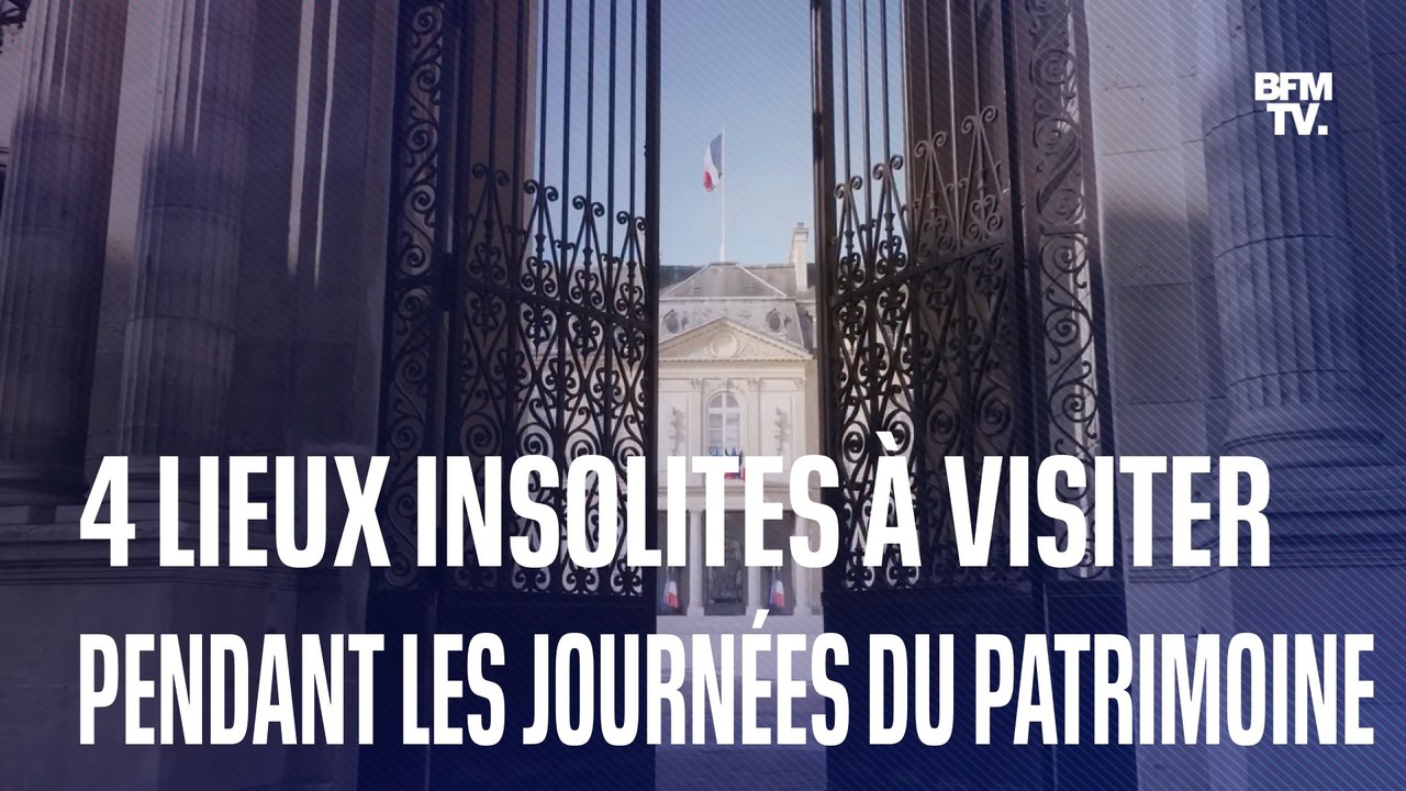 Journées du patrimoine: voici 4 lieux insolites à visiter