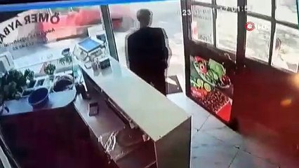 Bursa’da dükkana giren hırsız cüzdanı çalıp kayıplara çalıştı