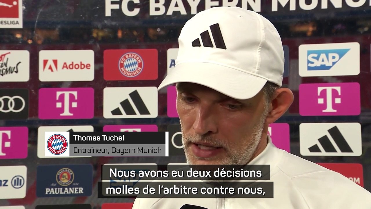 Tuchel ne digère pas les "décisions très molles" de l'arbitre