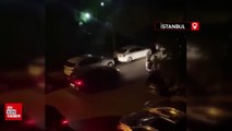 İstanbul'da sokak ortasında darbettiği kadını zorla arabaya bindirdi