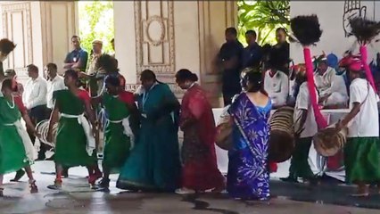 Taj Krishna లో అదిరిపోయే Dance స్టెప్పులతో ములుగు MLA Sithakka..