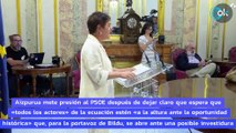 Bildu se jacta de que con el PSOE se abre la «oportunidad histórica» para votar la independencia
