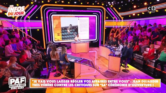 La cérémonie d'ouverture de la Coupe du monde de rugby dézinguée dans Touche pas à mon poste , Cyril Hanouna monte au créneau.